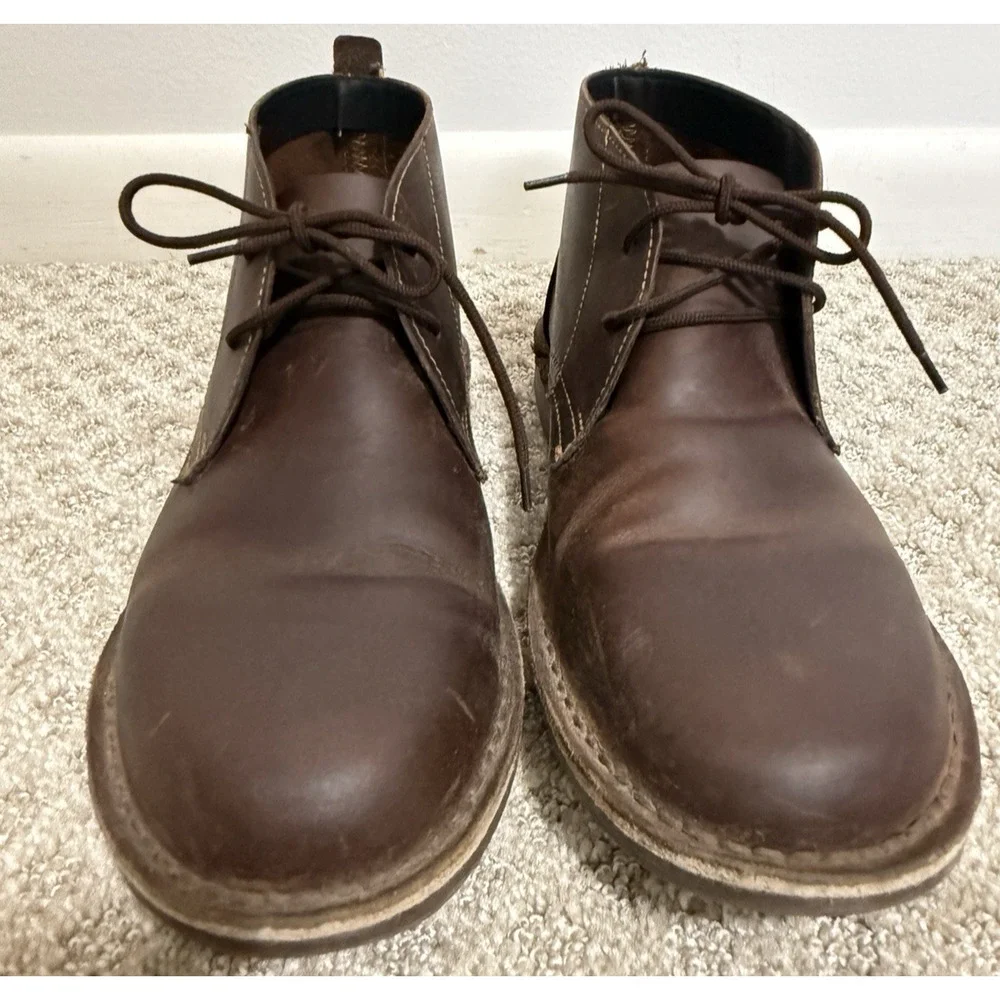 Veldskoen Heritage Mens Brown Leather Chukka Desert Boots Size 7.5 South Africa